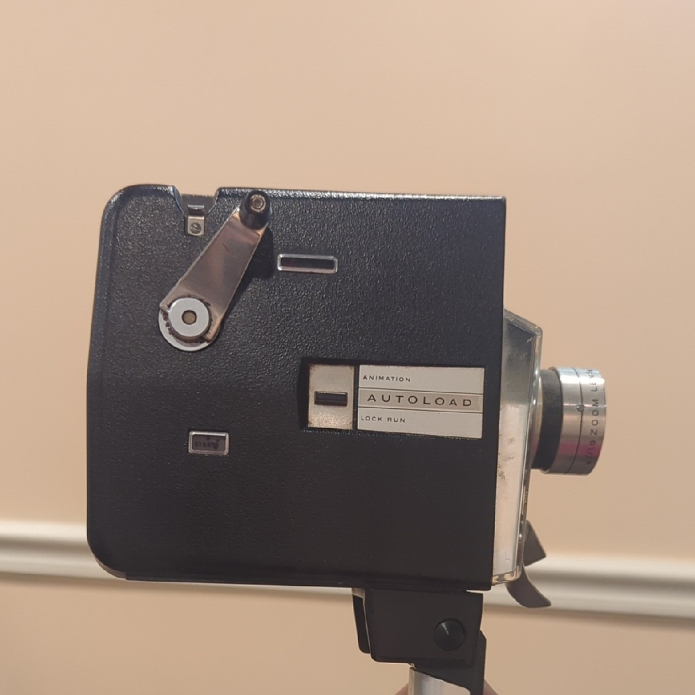 Vintage Black Autoload Video Camera